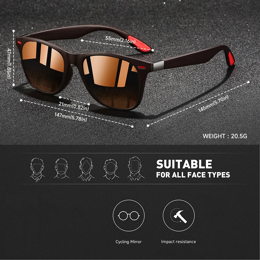 4PCS Fashion Vintage Metal  Driving Fishing Sunglasses Men Women Luxury Brand Designer Sun Glasses Anti-Glare Eyewear