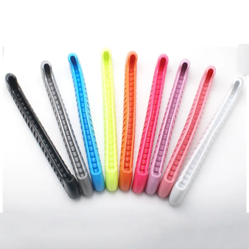 조절 가능한 S/M/L TPU 아이스 스케이팅 블레이드 커버 피겨 스케이트 아이스 스케이트 하키 스케이트 펑크 방지 확장형 블레이드 슬리브 1쌍