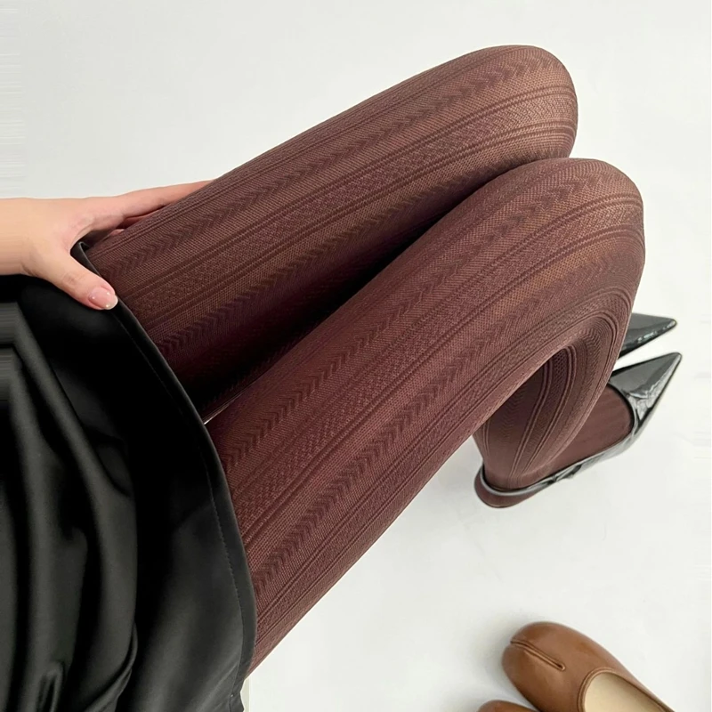 11 Colors Women Velvet Tights Long Stockings Fashion Winter Autumn Candy Color Pantyhose High Elastic Female Girls Basic Tights