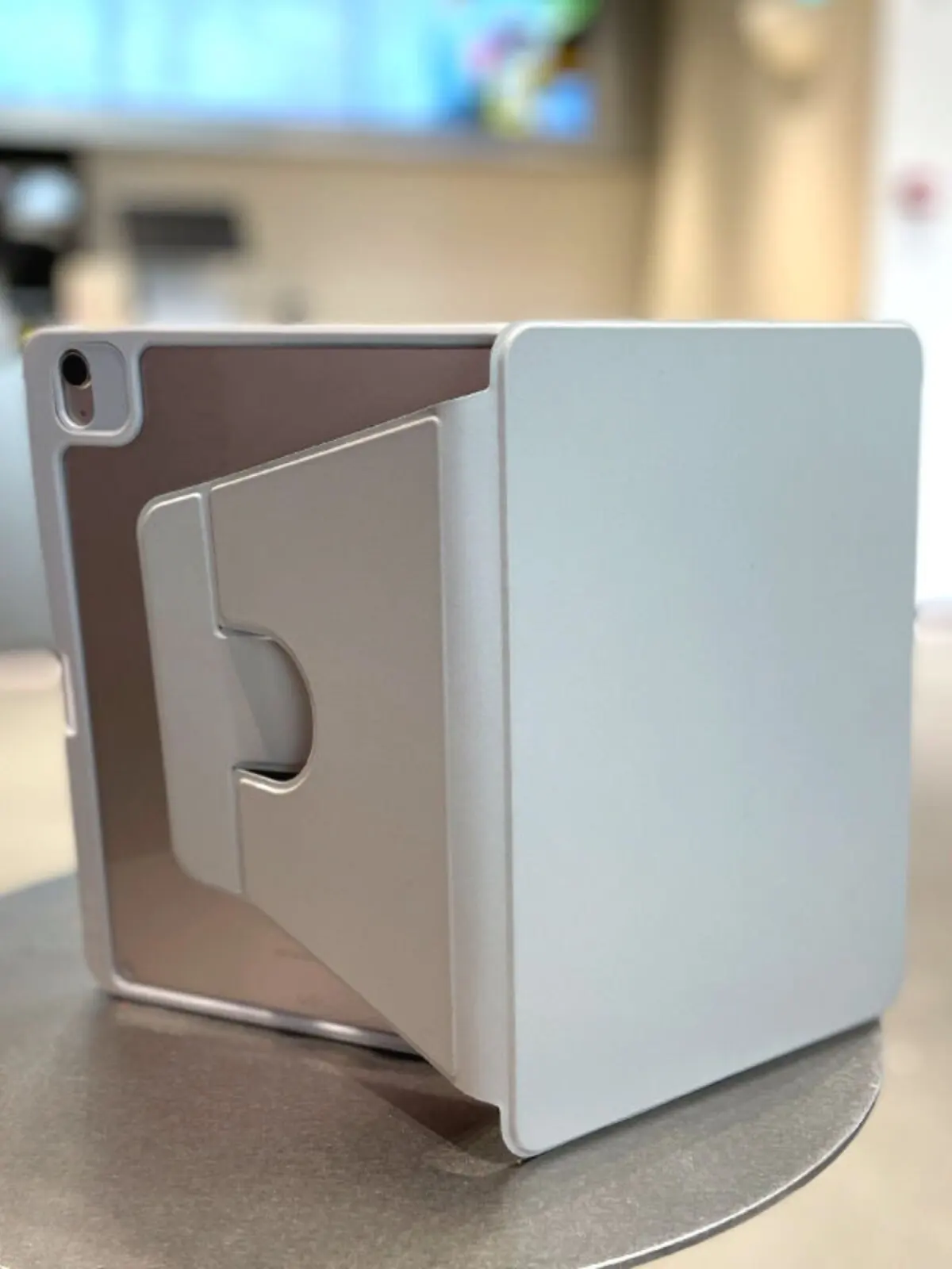 Für iPad 7/8/9 (2017) Schutzhülle mit 720-Grad-Drehfunktion, Pro11-Tablet-Hülle mit Stiftschlitz – Detail 2
