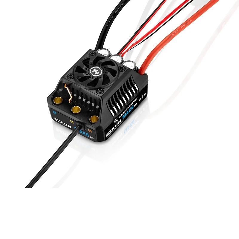 Ulepszony bezszczotkowy czujnik Hobbywing EZRUN MAX6 G2 200A Wodoodporny ESC do akcesoriów samochodowych RC