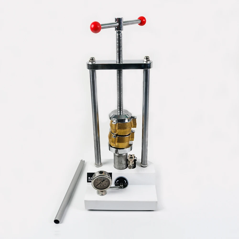 High Pressure Compression Machine Dental Lab Hydraulic Flask Press for Denture Models