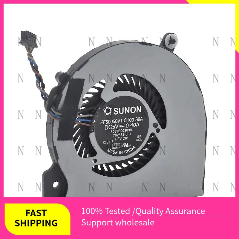 YJJ  FOR HP Elitebook Folio 9470 9480M 9470M 702859-001 CPU Cooling Fan