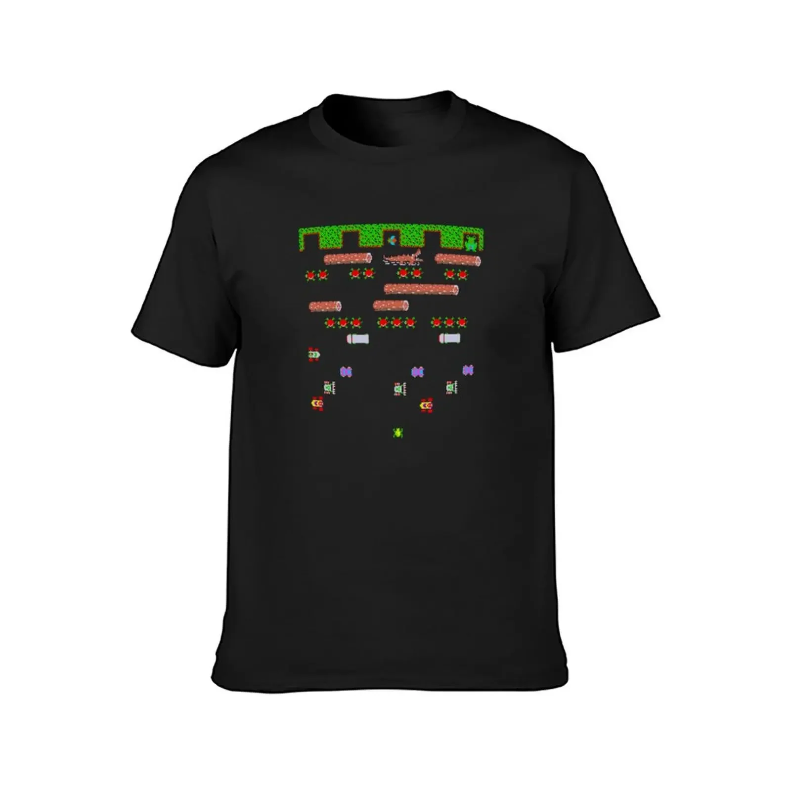 Frogger ARCADE T-Shirt graphic tee shirt graphic t shirt vintage sports fans funny t shirts for men