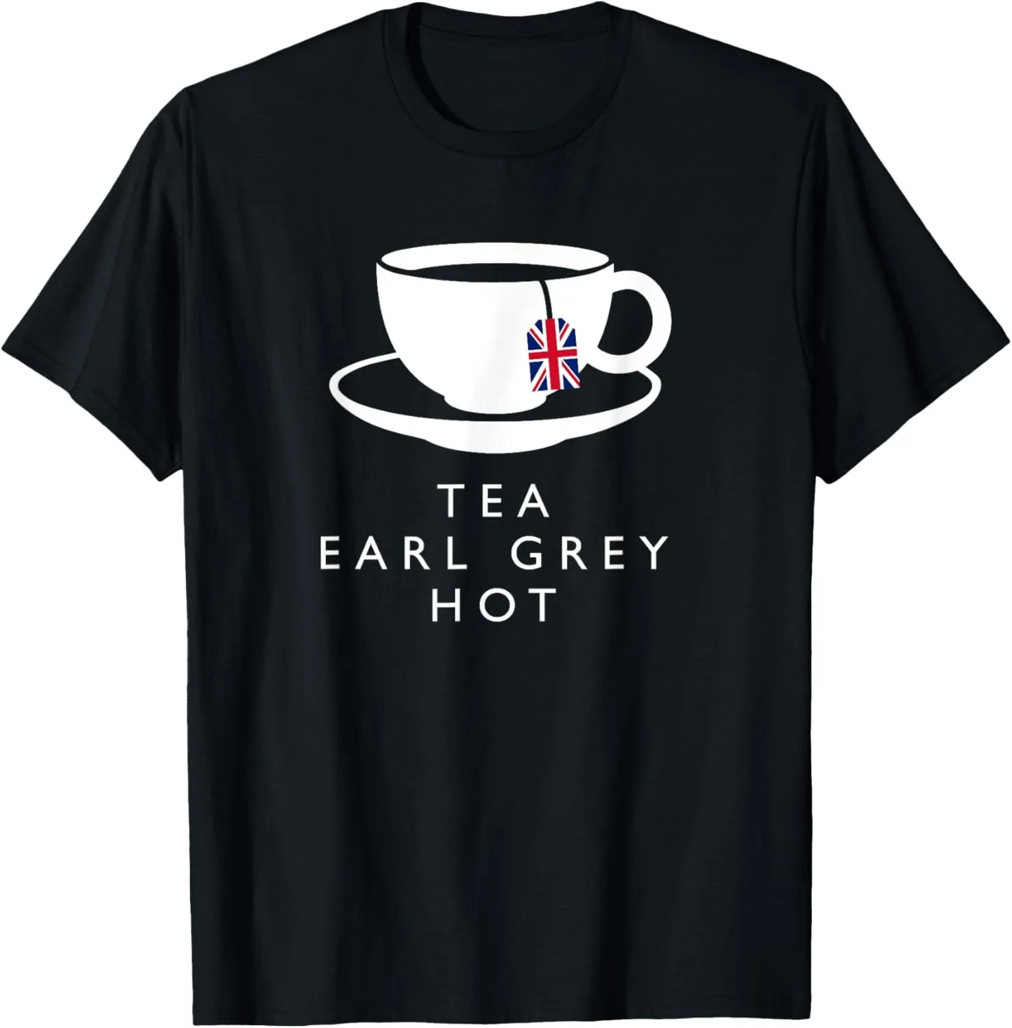 Tea Earl Grey Hot - Camiseta divertida con motivos de suvenir y memorabilia en inglés
