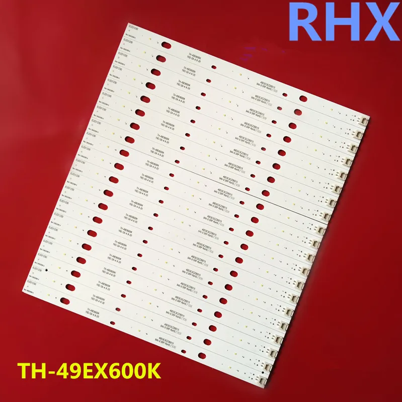 Pour TNP4G622-1 TH-49EX600H TH-49EX600K TX-49EX600E TX-49EX633E TNPA6356-1A TNPA6357-1A 3LED 260MM 3V LED bande de rétroéclairage