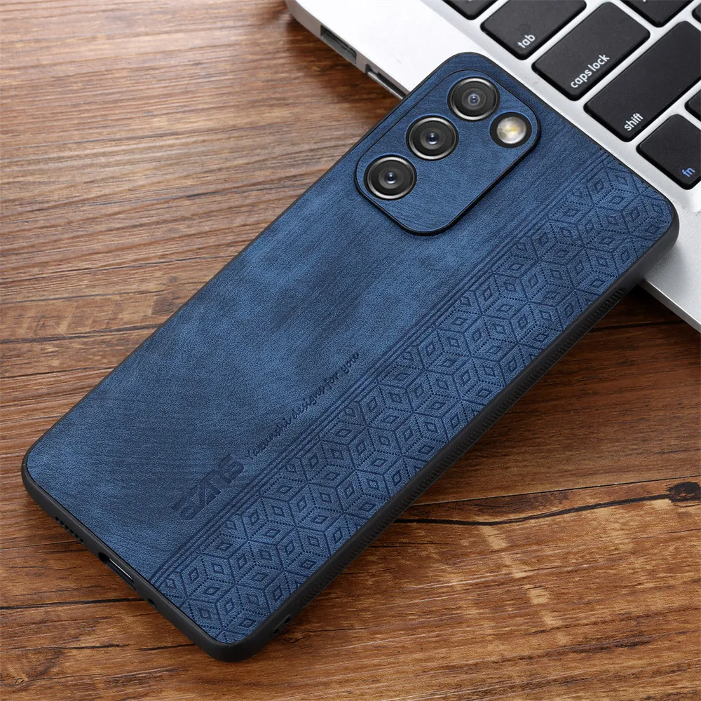 For Samsung Galaxy S20 FE Чехол для back cover Skin Feel Shockproof Leather Case Soft Funda For Galaxy S21 S22 S23 Plus Ultra