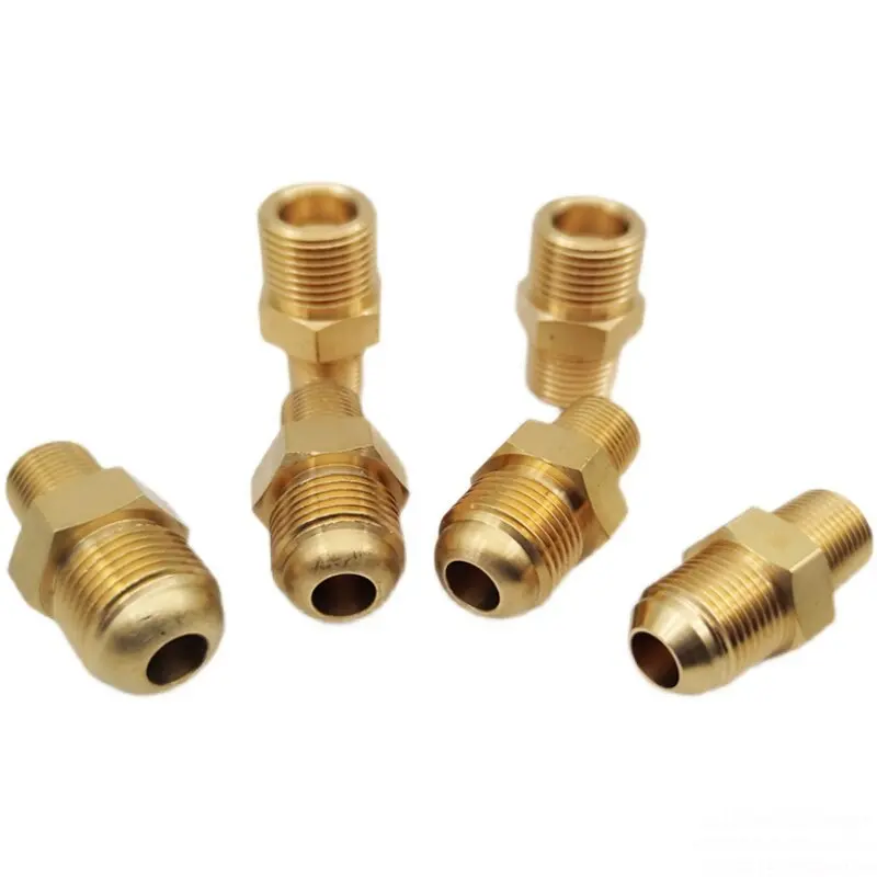 Bottle adapter NPT3/8 to CGA295 540 convex ball head G5/8 notch liquid oxygen nitrogen cylinder