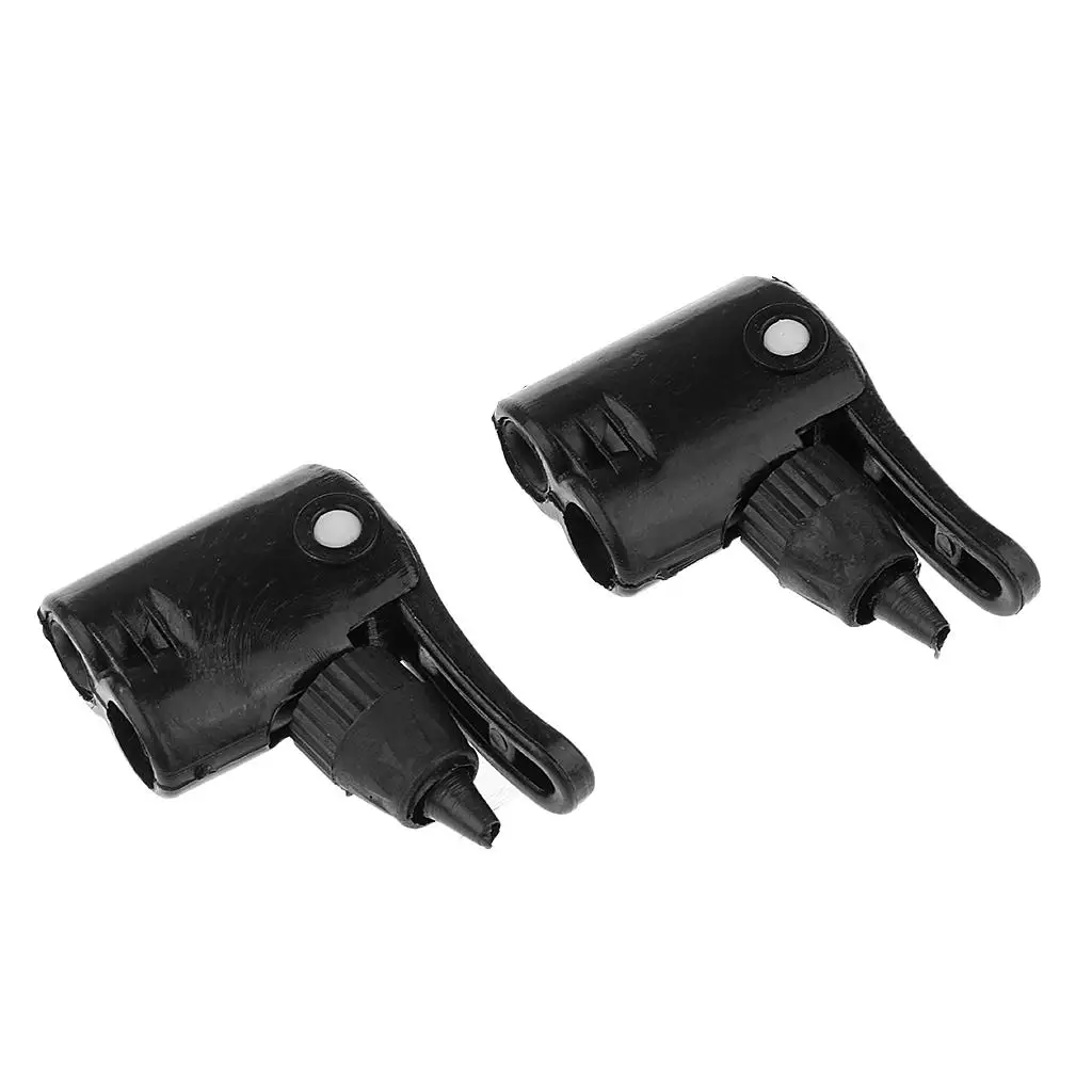 

2 Pieces Bicycle Inflator Head, Presta and Valve Compatible, Bicycle Tire Mountain Bikes