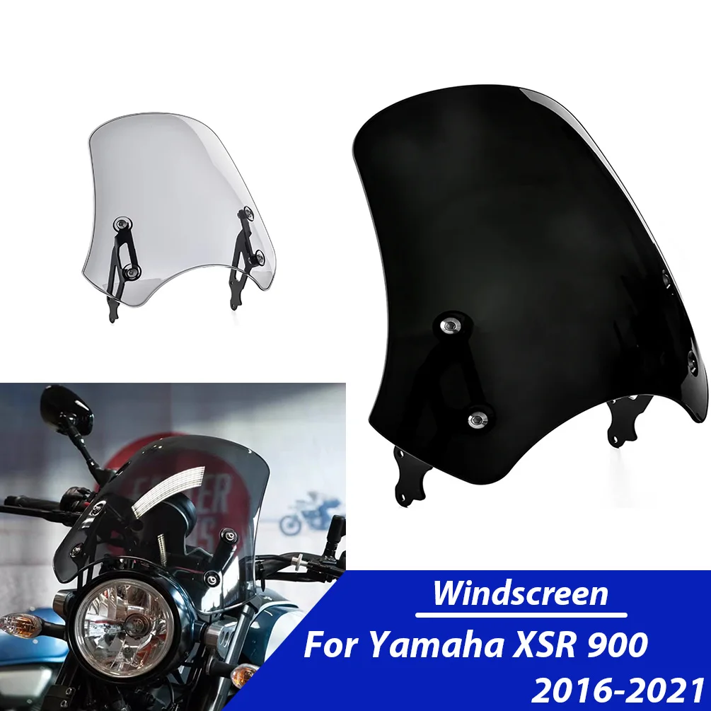 

XSR900 Front Air Deflector Protector Wind Screen For Yamaha XSR 900 2016 -2021 Motorcycle Windshield Windscreen Accessories
