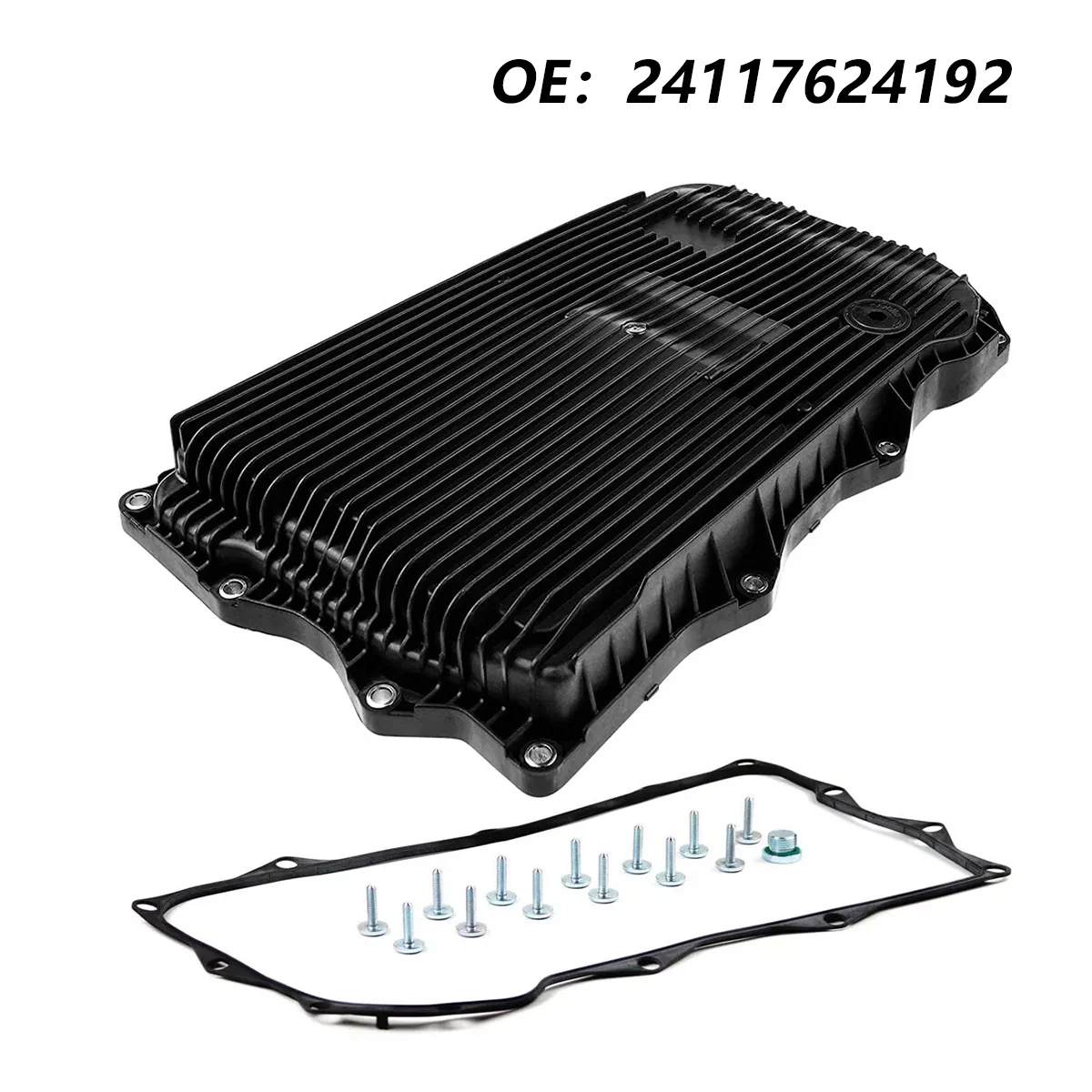 

New Automatic Transmission Oil Pan & Filter & Gasket & Bolt Kit For 8 Speed BMW 24118612901 24117624192 24117604960 24117613253
