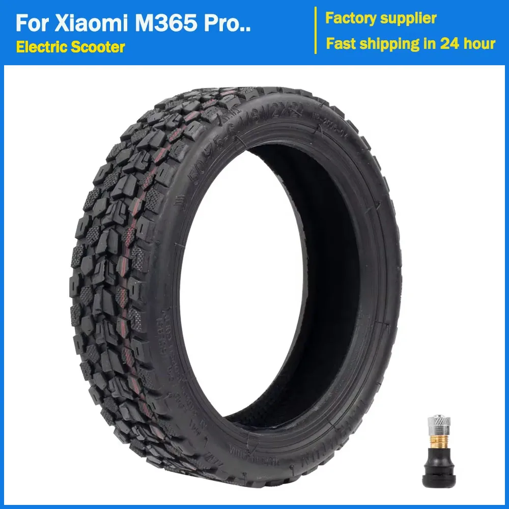 

Электрический скутер 8,5 дюймов внедорожная шина для Xiaomi M365 1S Pro Pro2 скутер 8,5*2 50/75-6,1 вакуумная непневматическая шина с клапаном