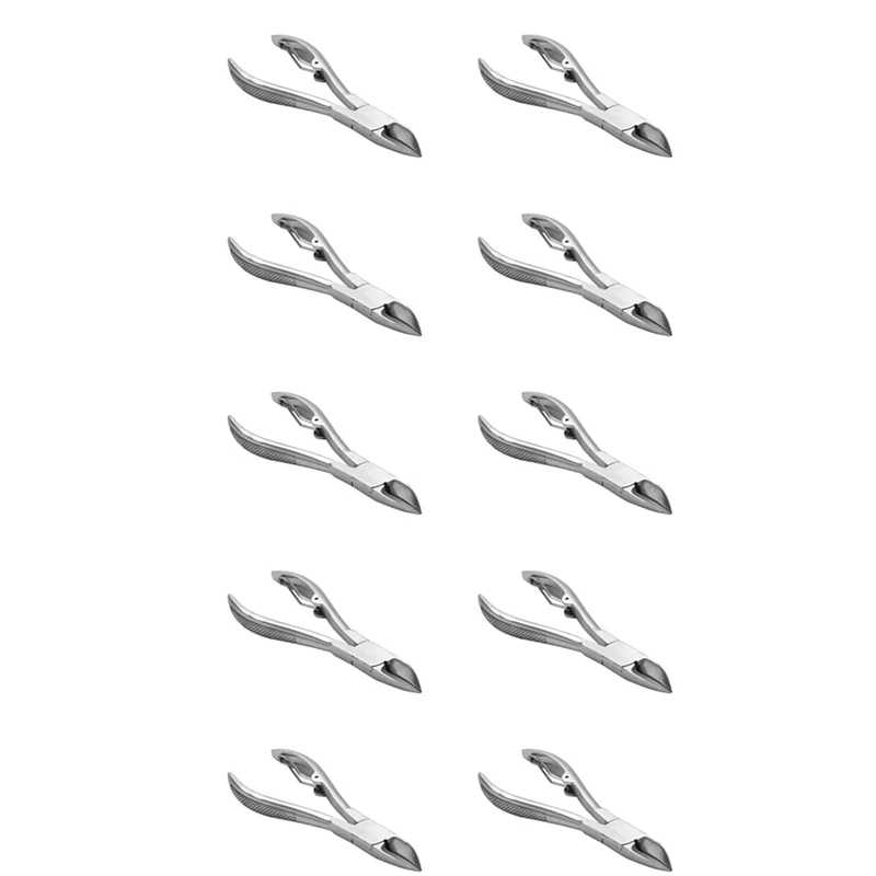 AA20-10X profissional pés toe cortador de unhas aparador cortadores paroníquia pinças quiropodia podologia inoxidável ferramentas cuidados com os pés