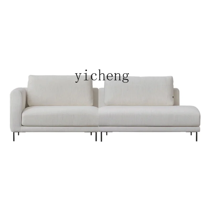 

ZF New Module Combination Sofa Fabric Removable and Washable Small Apartment Rental Room Simple