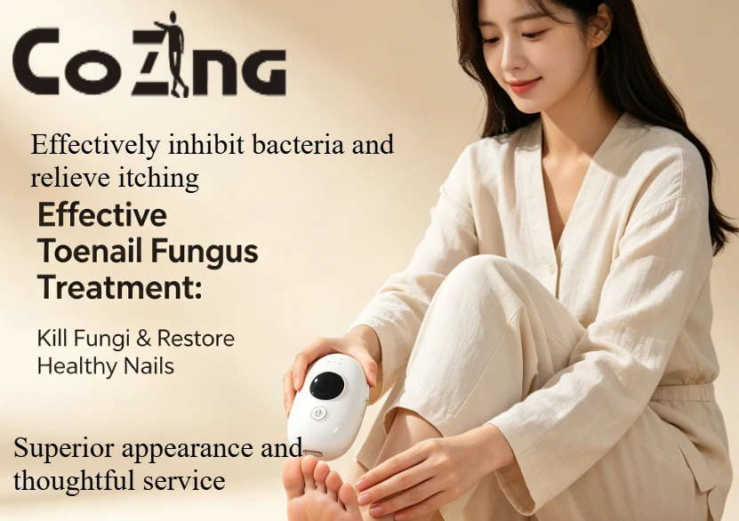 Nail Salon Equipment: 905nm Infrared Light 470nm Blue Light LED Laser Device, USB Charge, Onychomycosis Cleaning & Nail Fungus