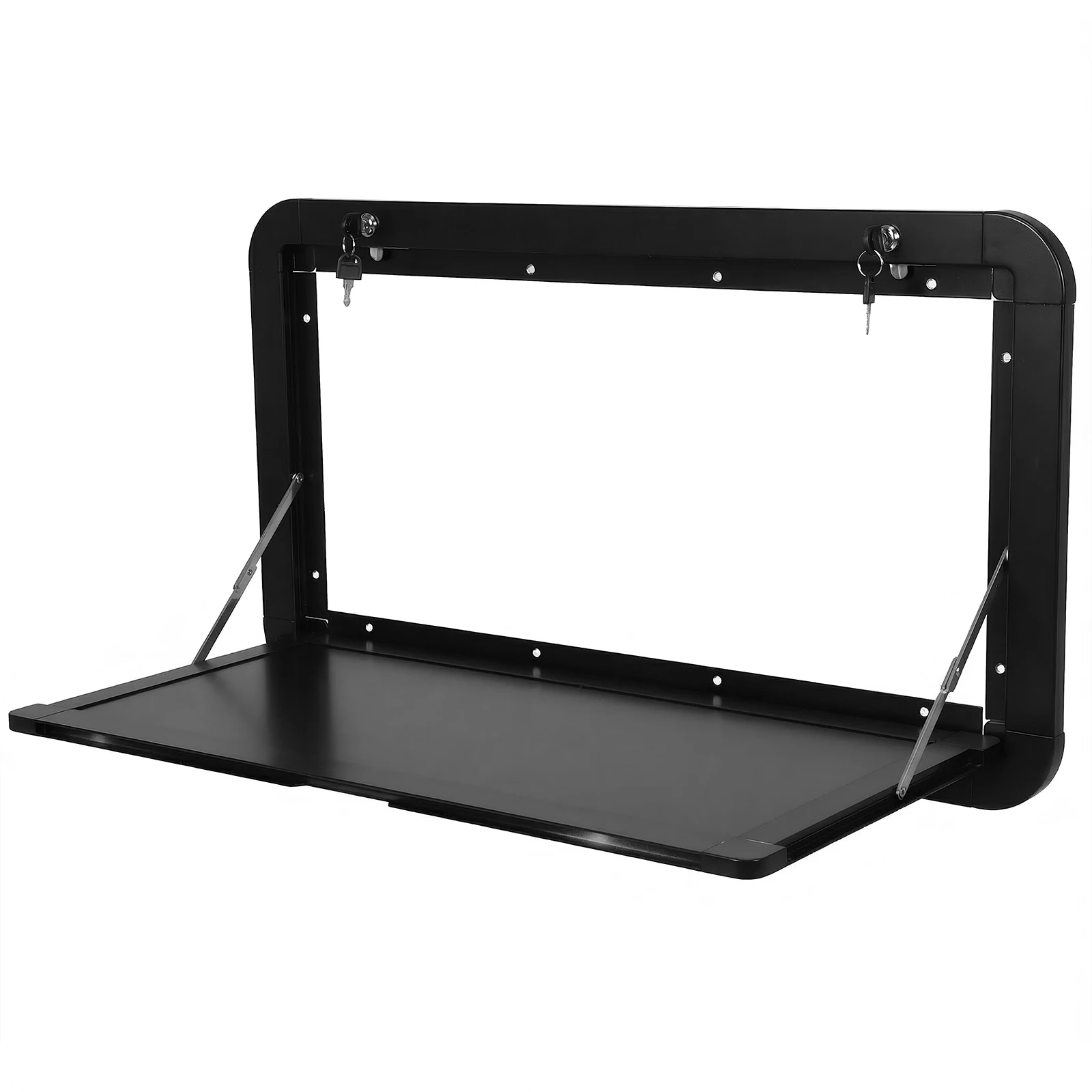 

Усиленный наружный подвесной стол 32x18 дюймов с фиксирующими защелками, большой вместимости, для караванов/фургонов/автодомов/прицепов-дач