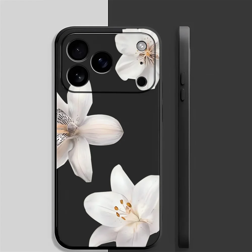 

Модный чехол для телефона с цветочным узором для iPhone 17 Pro Max/17 Pro/17/16/15/14/13/12/11/Pro/Plus – Эстетичный подарок для друзей