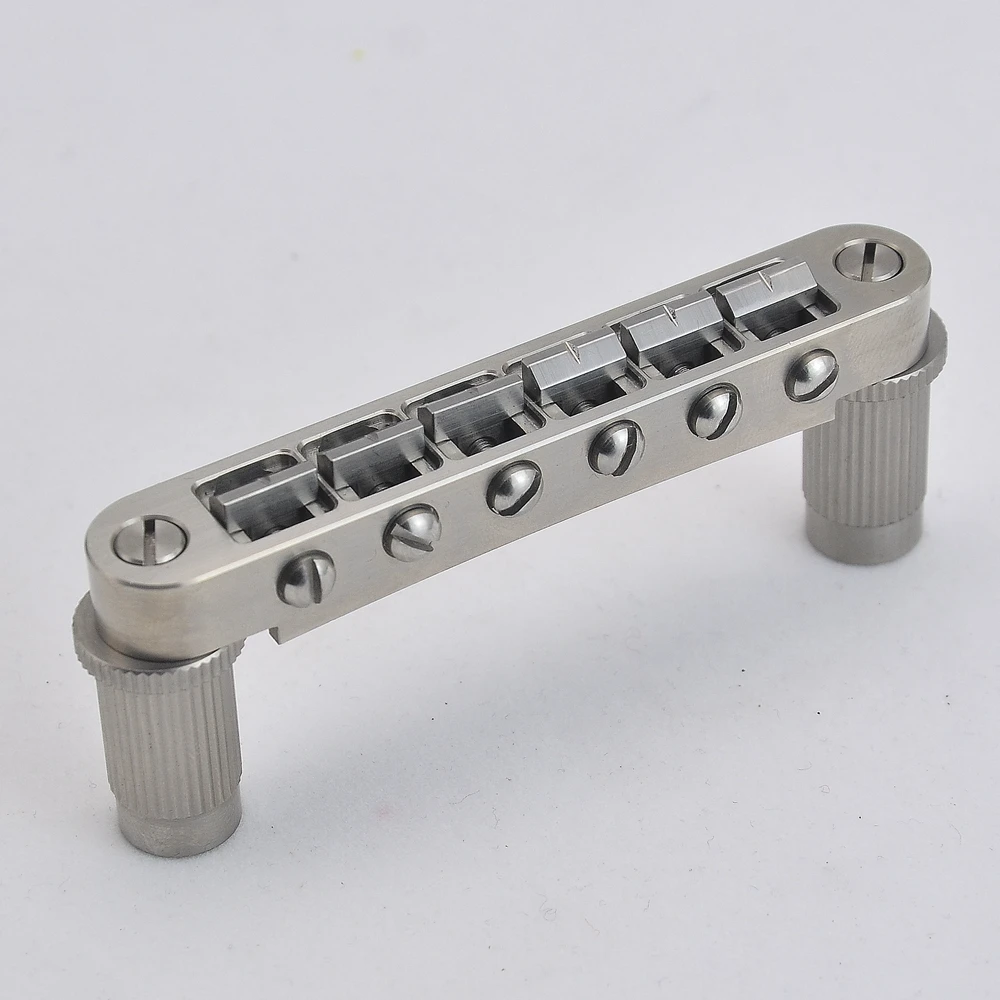 Titanium Alloy Tune-O-Matic Roller Saddle Bridge For LP SG