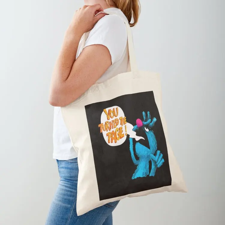 

Puppet Monster You Turned The Page Classic Tote Bag handbag Shopping bags canvas tote bag for beach