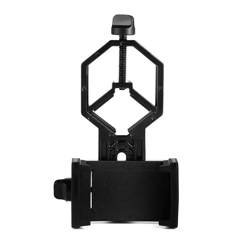 All metal mobile phone holder multi-purpose mobile phone camera holder dual cylinder telescope universal accessory