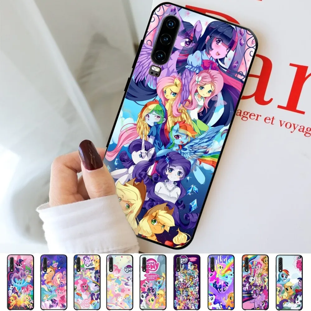 Cartoon M-My L-Little P-Pony Phone Case For Huawei P 8 9 10 20 30 40 50 Pro Lite Psmart Honor 10 lite 70 Mate 20lite