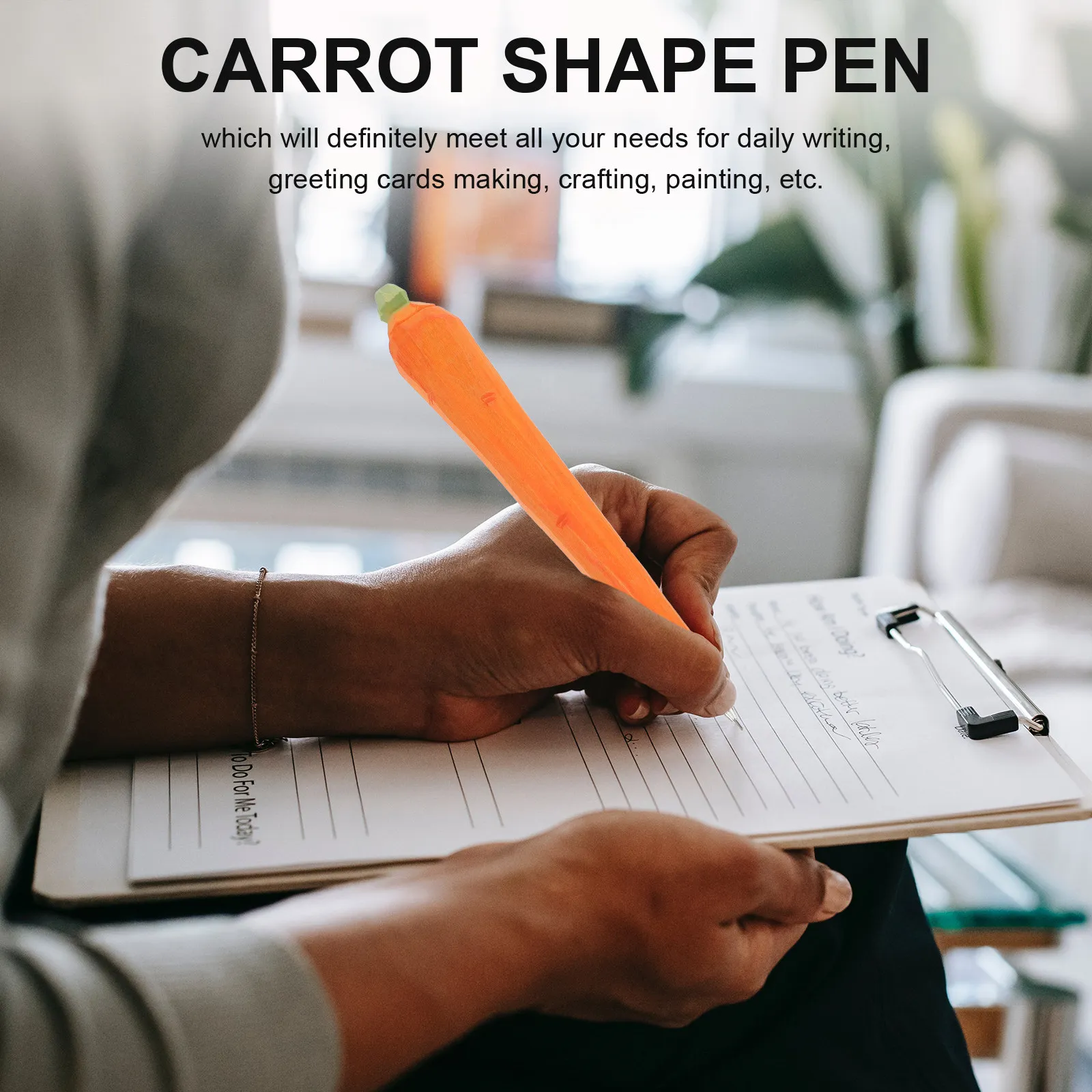 

Cartoon Carrot Gel Ink Pen Smooth Writing Office Signature Stationery Student Note Taking Adorable Novelty Cartoon Gel Pens