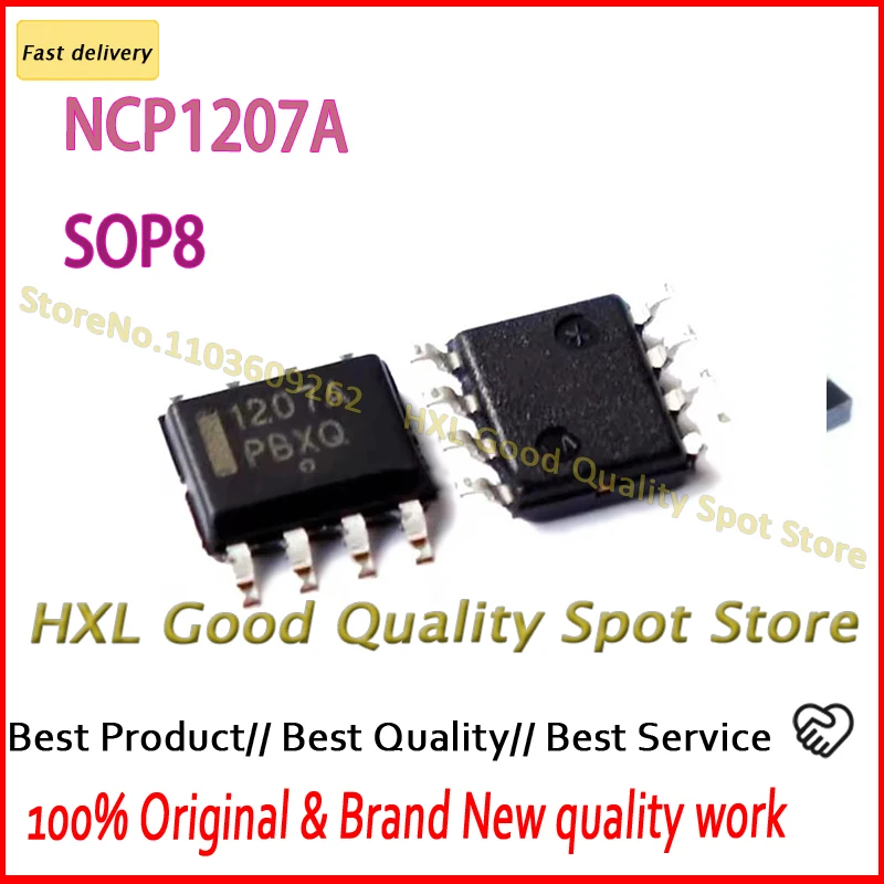 

10PCS NCP1207 NCP1207A 1207A SOP8 1207B NCP1207B