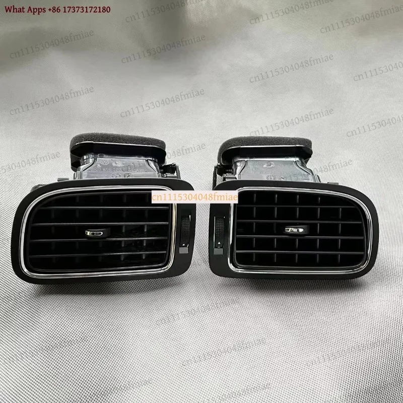 k3 1pc Matte Black Left Right Central Dashboard A/C Air Outlet Vent For VW Polo 2014 2015 2016 6RD 819 704 6RD 819 703