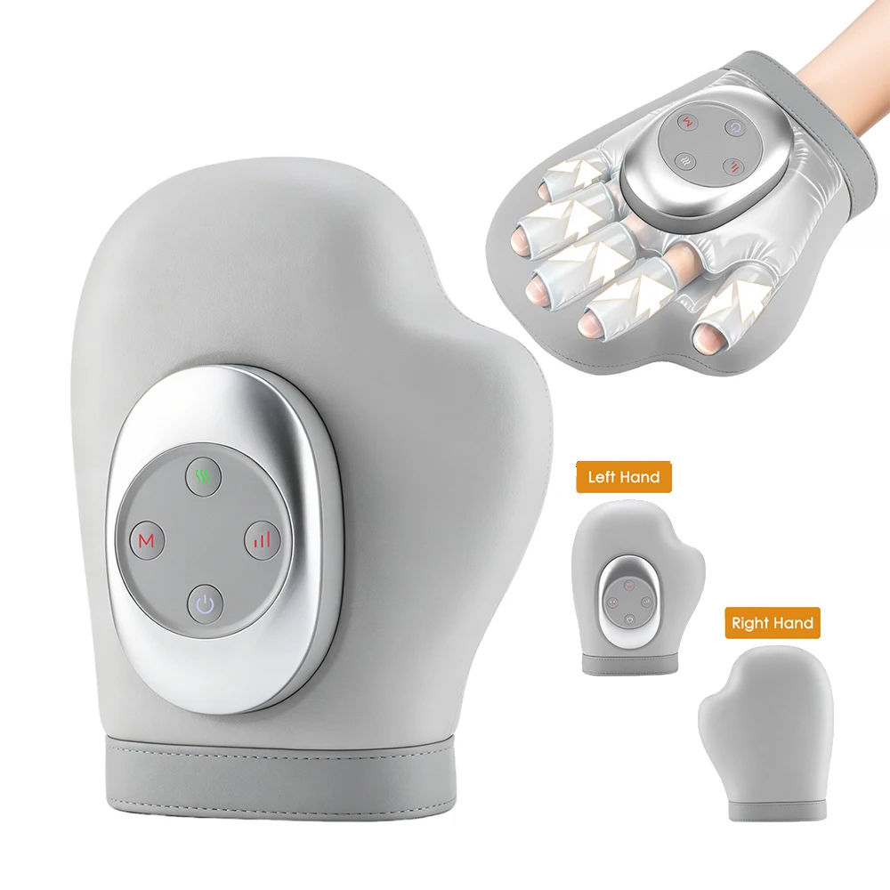 

Cordless Hand Massager with Heat and Compression Electric Airbag Hand Massager for Carpal Tunnel Finger Palm Wrist Massage Gifts