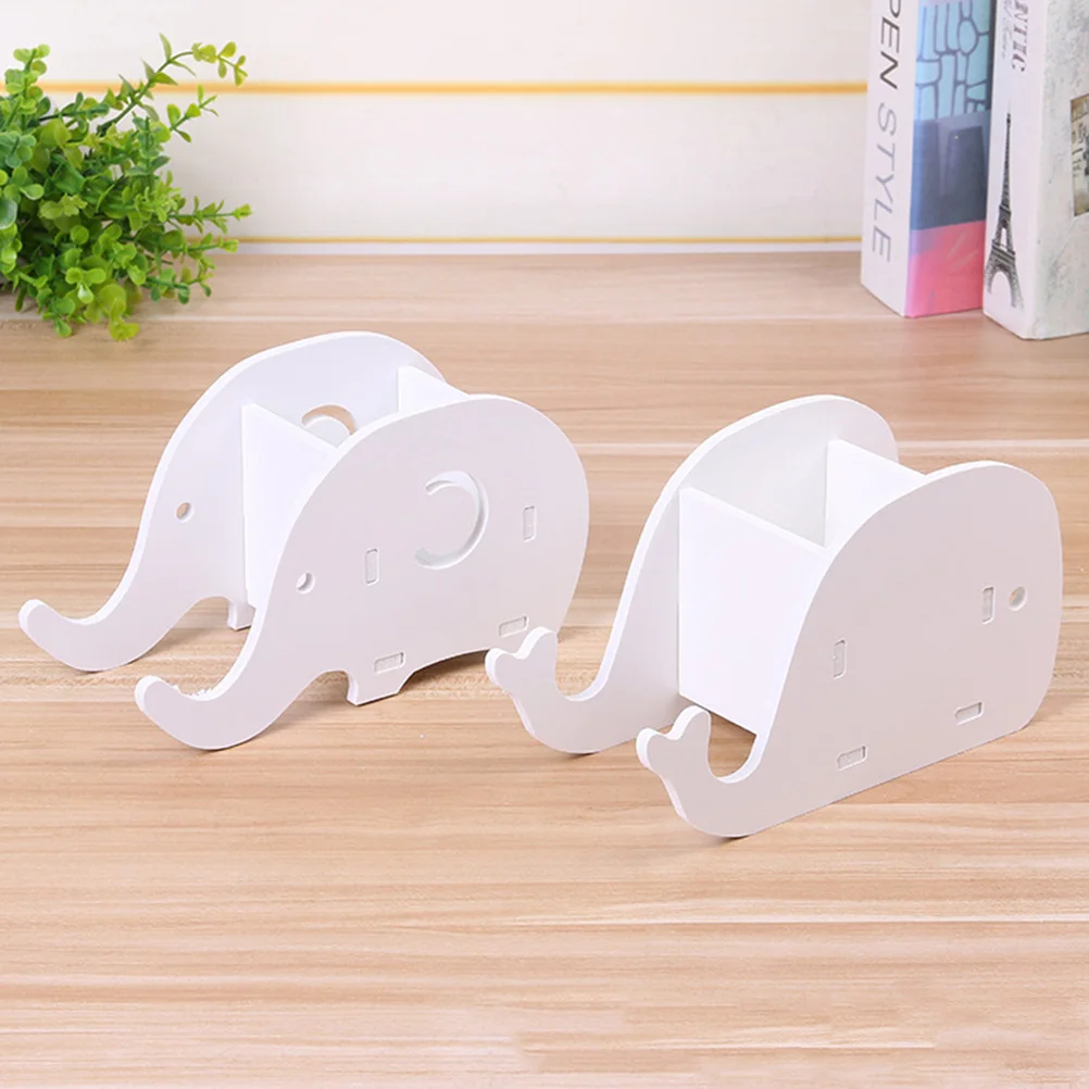 

Wooden Whale Pen Holder Phone Stand Foldable Mini Pencil Container Organizer Portable Stationery Storage Kids Bedroom Office