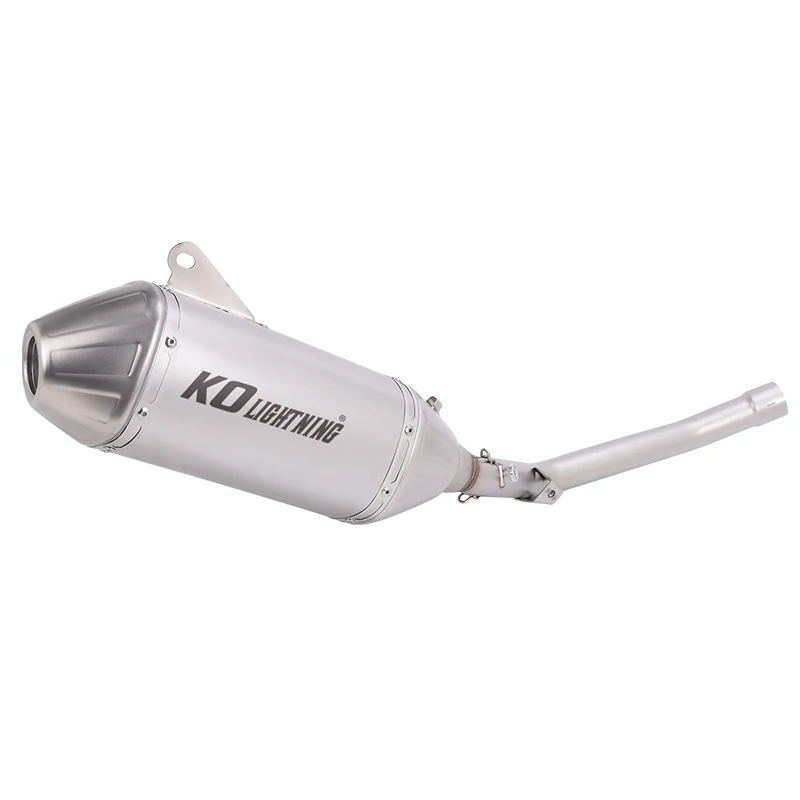 

Slip On For VOGE 300GY 300rally Valico 300 Rally 2021-2025 Motorcycle Exhaust Mid Link Pipe 51mm Muffler Stainless Steel Tip