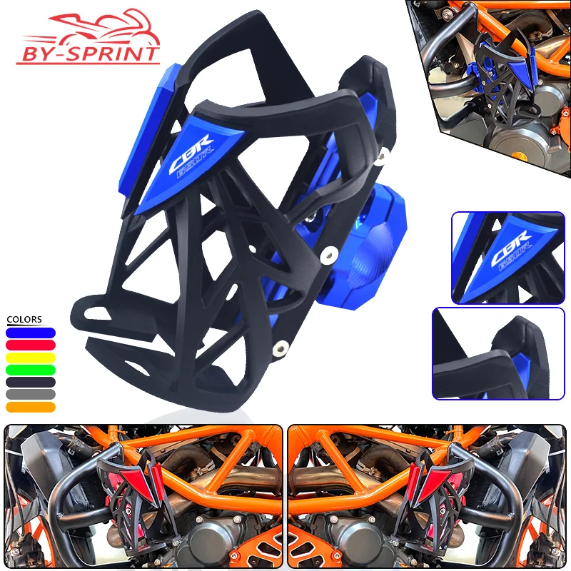 NEW Water Bottle Cage Drink Thermos Cup Holder Sdand For Honda CBR650R CBR650F CBR 650R CBR 650F All Year Motorcycle Accessories