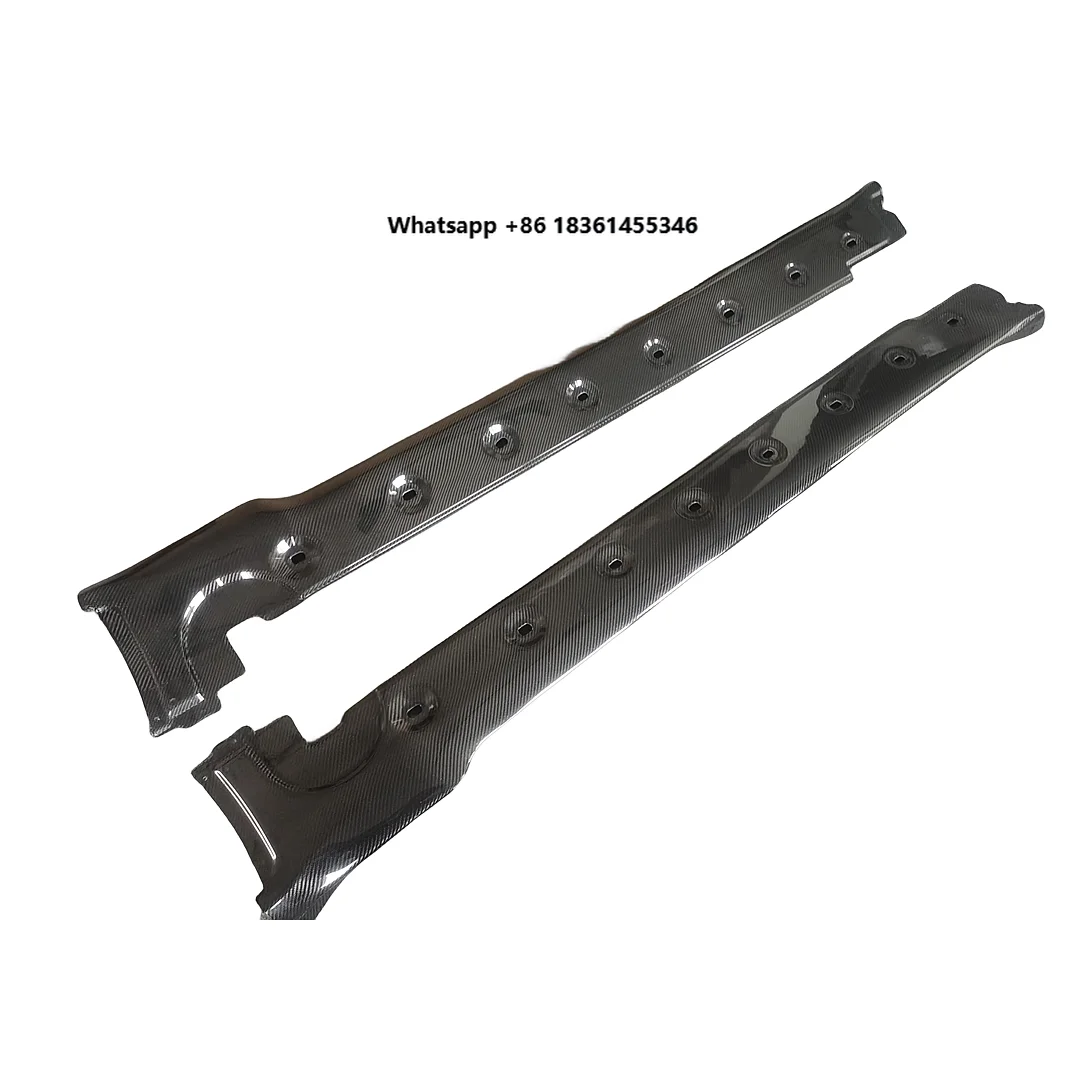 

For 911 992 Body Kits 2019-2022 GT3 Style Carbon Fiber Side Skirt Extension Body Spoiler