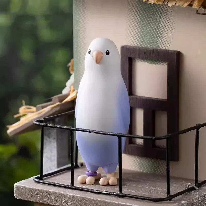 Bad Bad Birdie 3 Figur Mini Taro Bälle Vogel Blind Box Spielzeug Mystery Box Kawaii Anime Figuren Sammlung Modell dekorieren Mädchen Geschenk