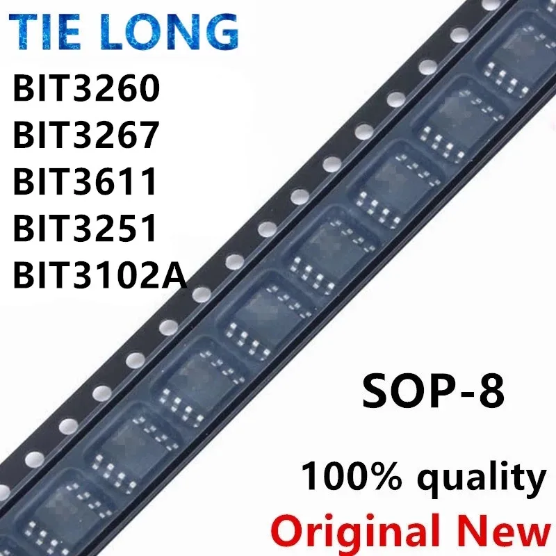 (10piece)100% New BIT3260 BIT3267 BIT3611 BIT3251 BIT3102A sop-8 Chipset