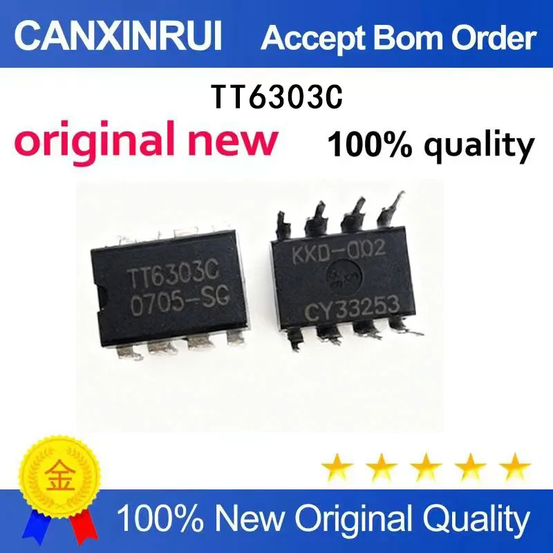 

(5-100 Pieces) Brand new original TT6303C DIP8 spot chip IC