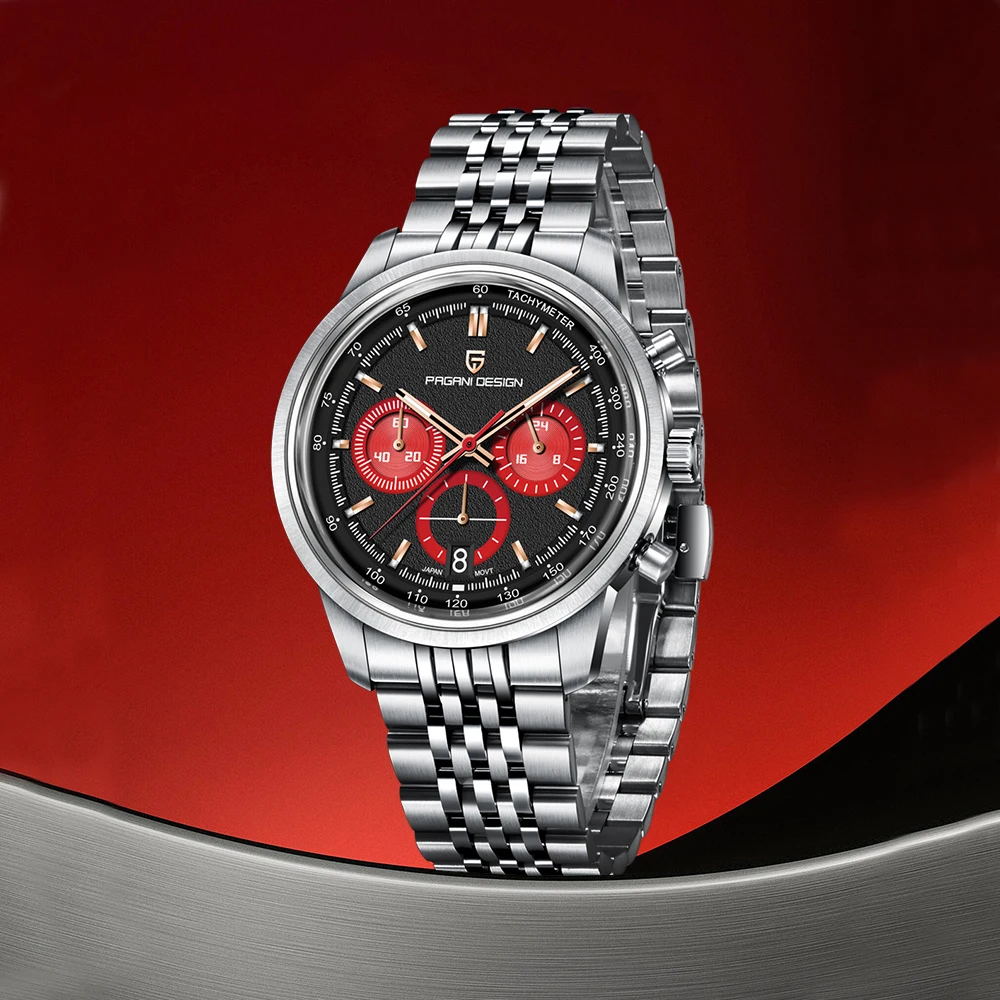 2026 New PAGANI DESIGN Men's Watches Top Luxury Quartz Chronograph Watch For Men Waterproof Luminous Speed Sports Man Gift Clock