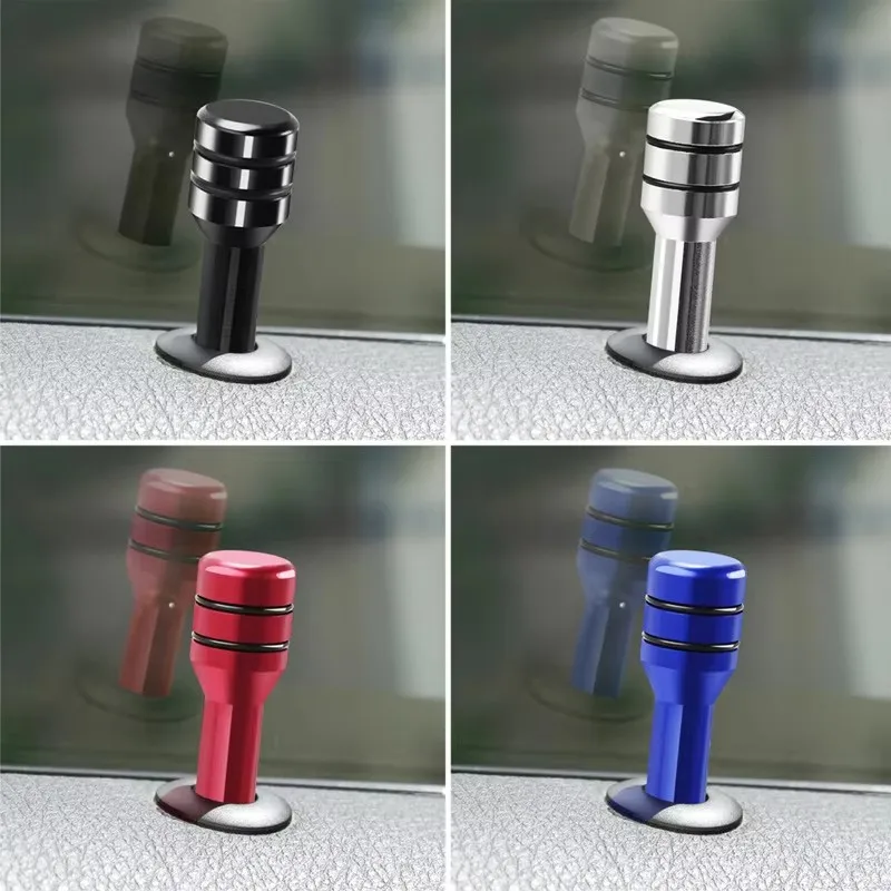 4Pcs Car Door Lift Button Locking Pins Universal Car Security Door Lock Pins Aluminum Alloy Knob Auto Interior Accessories