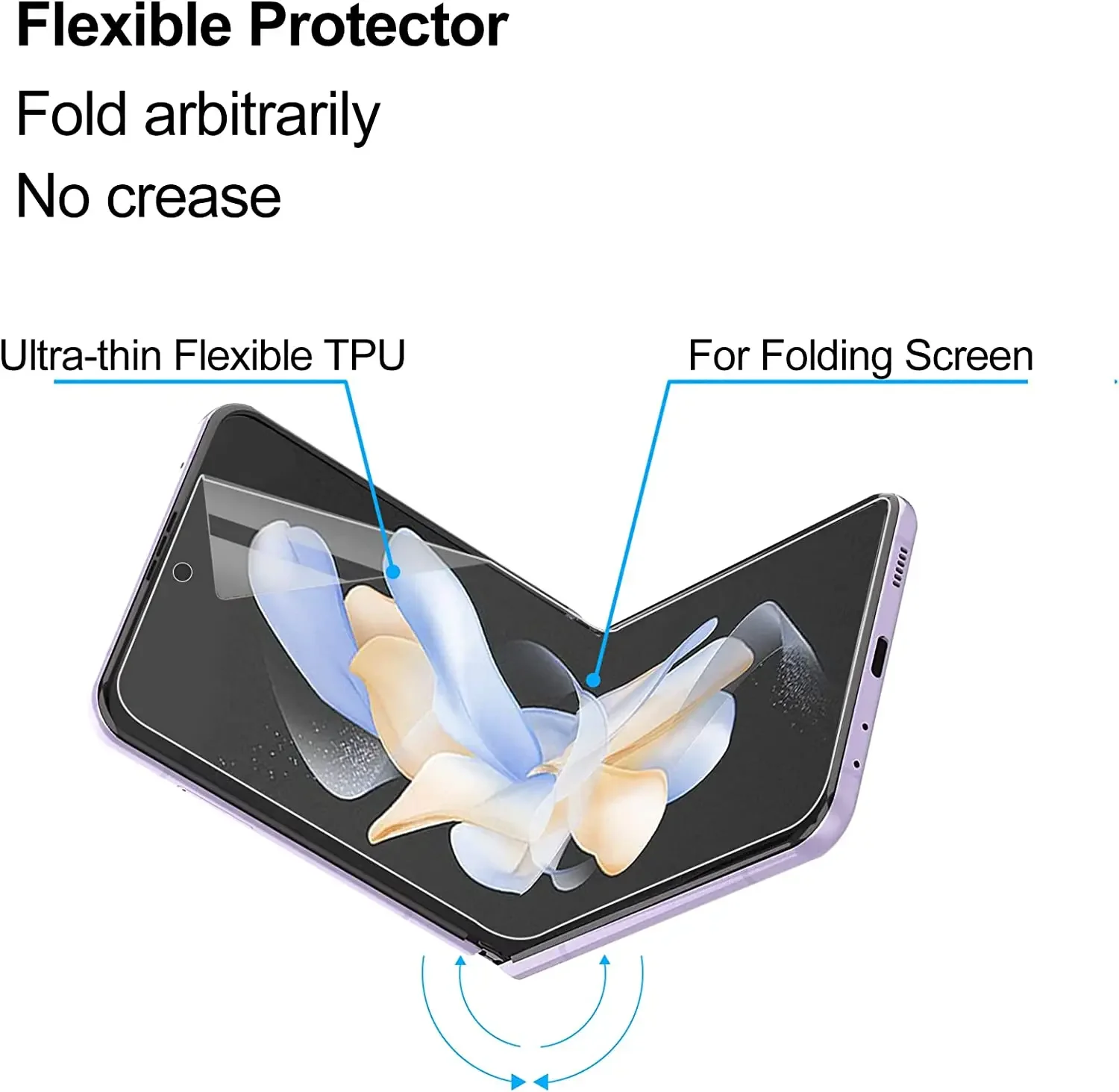 5 قطعة فيلم هيدروجيل لهاتف سامسونج جالاكسي Z Flip 4 5 واقي شاشة أمامي لهاتف جالاكسي Z Flip Flip4 Flip5 Film