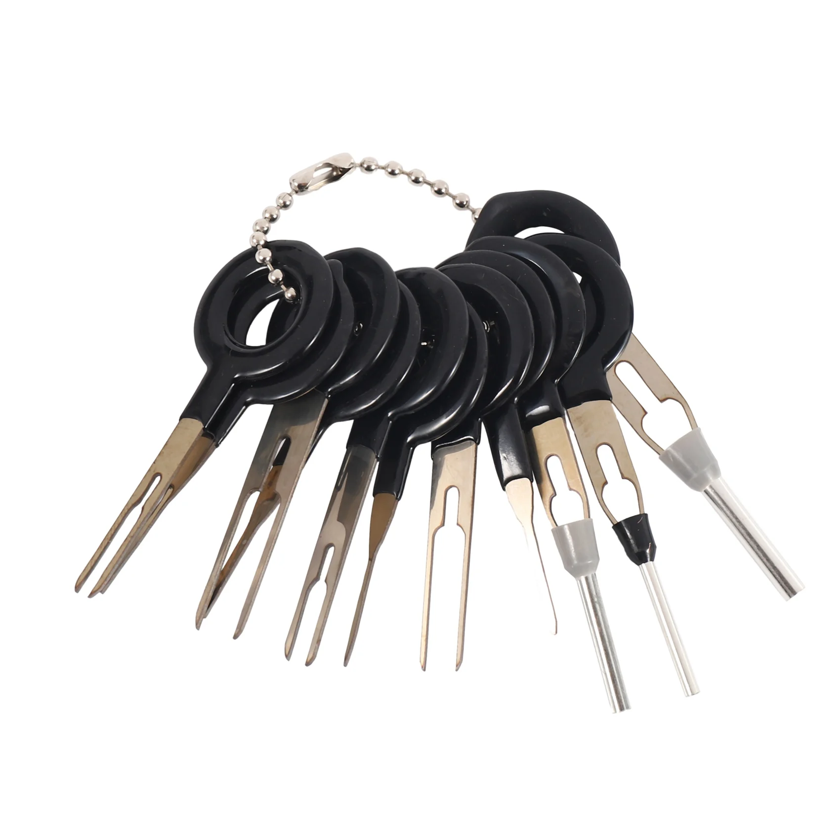 11Pcs/Set Terminal Removal Tools Car Electrical Cable Wiring Crimp Connector Pin Extractor Kit Car Repair Hand Tool Set Plug key