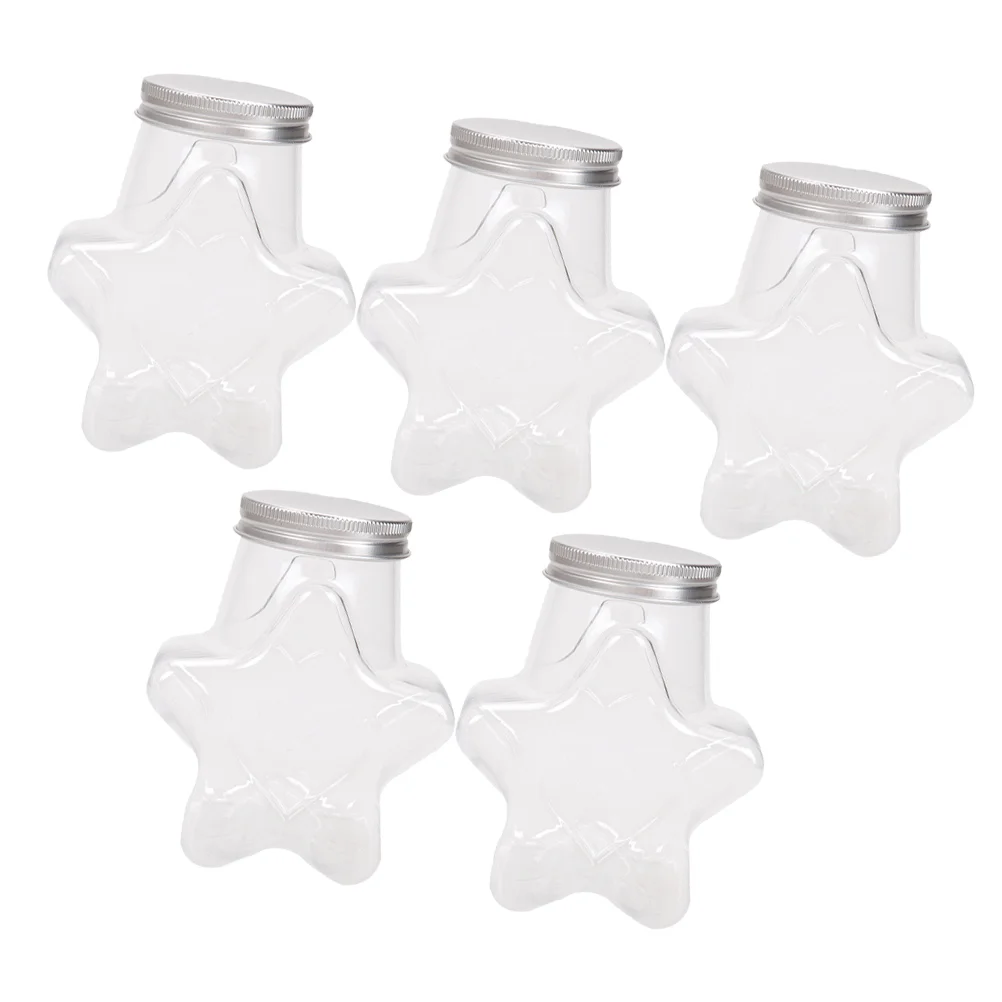 5 Pcs Dessert Shooters with Lids Transparent Drinking Cup Juice Cups Child Paper