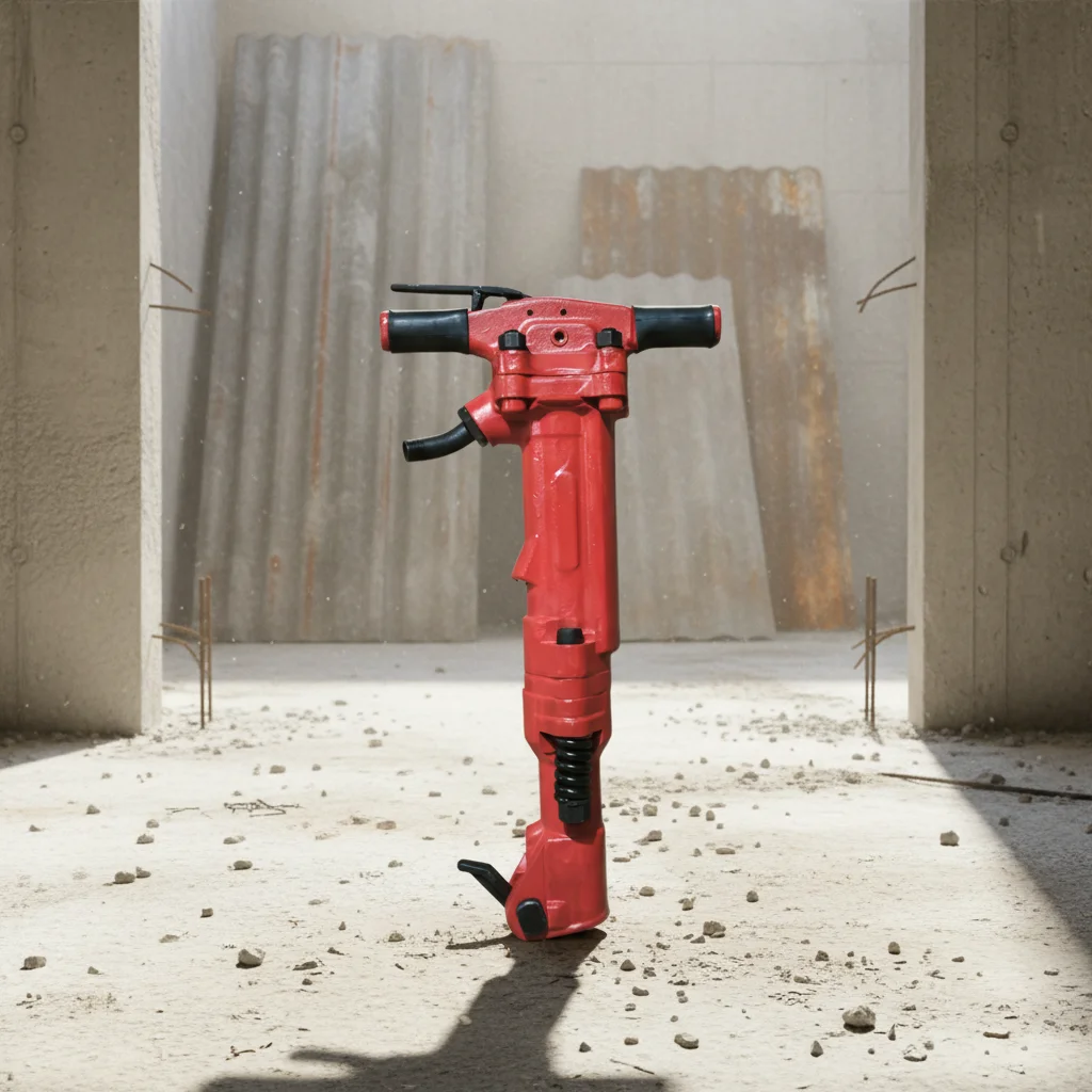 C  ping Pneumatic Rock Drill Jack Hammer Hand Hammer Drill Pneumatic Paving Breaker Hand Held Air Pick Hammer TPB90