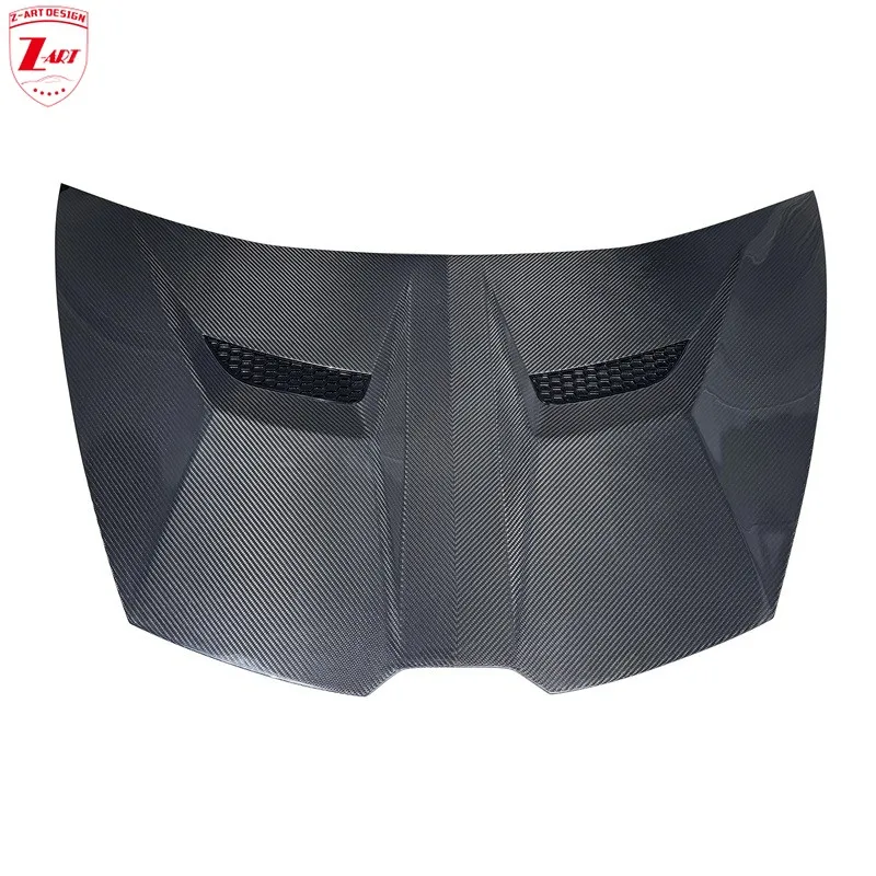 

Z-ART Huracan Dry Carbon Fiber Front Hood for Lamborghini Huracan EVO V Style Carbon Fiber Front Trunk Lid for LP580 LP610 LP640
