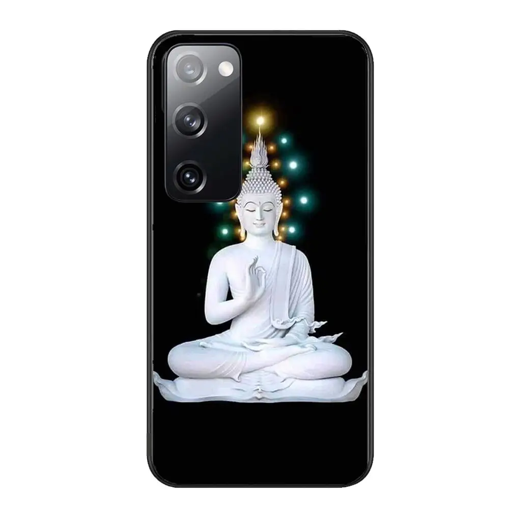 Buddha Statue soft Phone cover For Samsung Galaxy S30 s21 fe s20 s7 s5 s8 Plus s9 s10 s10e s21 Ultra Note 10 lite Phone case