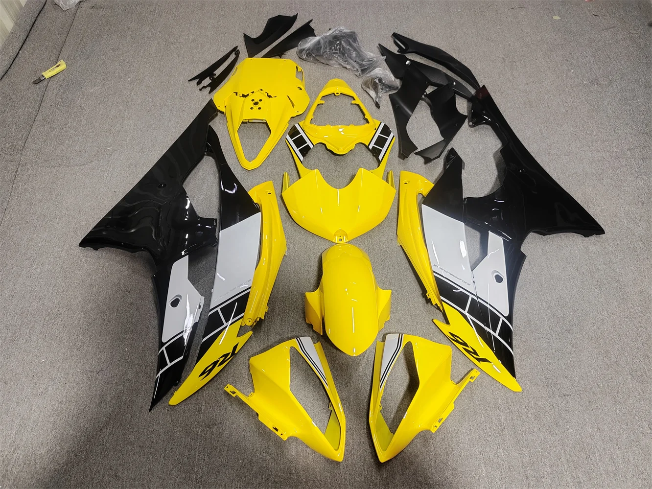 Motorcycle fairing fits YZF-R6 08 09 10 11 12 13 14 15 16 YZF600 2008 2009 2010 2011 2012 2013 2014 2015 2016 fairing yellow