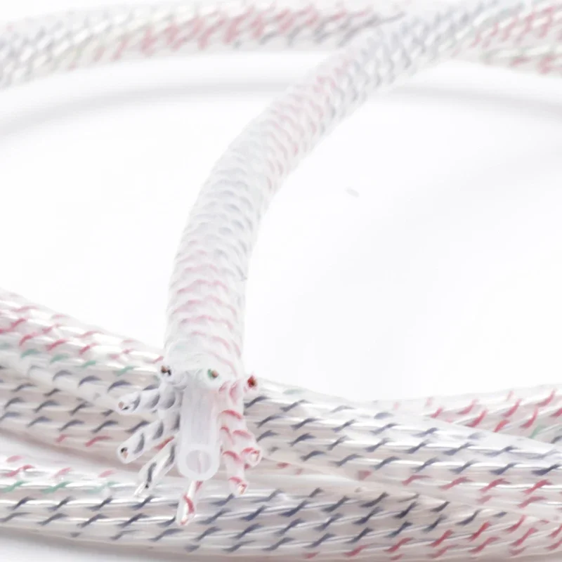 Hi End Audio 5N OFC Silver plated Power Cord US Amplifier CD Player power cord  for DIY power cable