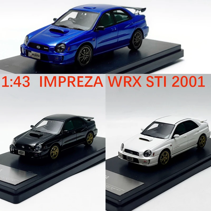 

1:43 Scale 2001 Impreza WRX STI Resin Model Simulation Finished Product Decoration Hobbies Souvenirs Collection Static Display