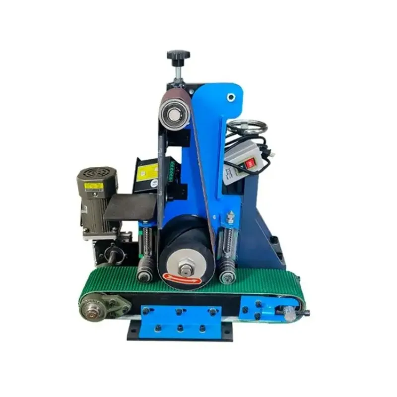 Bench Type Multi Function Stainless Steel Metal Flat Bar Polishing Machine Grinding Equipment