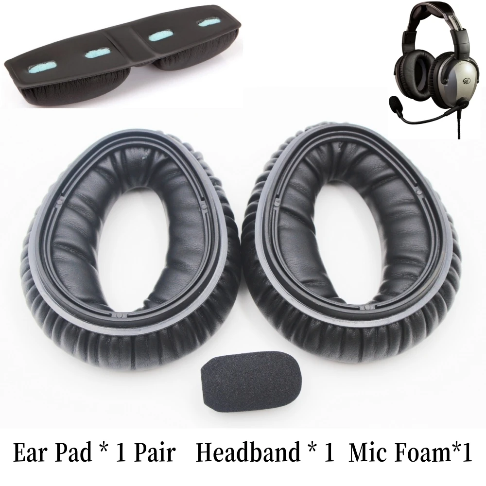 

Сменные амбушюры, мягкие амбушюры для авиационной гарнитуры Lightspeed Zulu