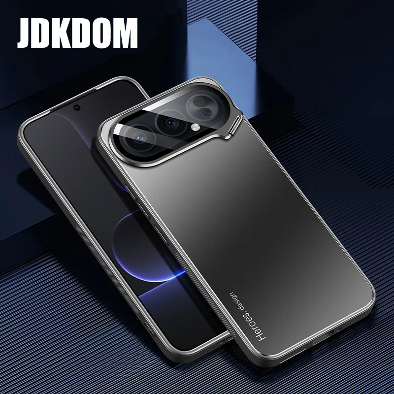 

JDKDOM All Inclusive Camera Bracket Phone Case For Honor 600 500 400 Pro X70 Magic 8 7 6 Pro Lens Stand Shockproof Matte Cover